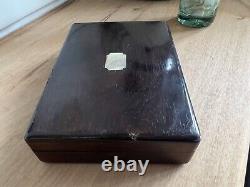 Vintage ulysse nardin Original Box / display case and papers