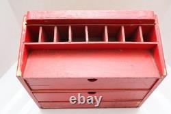 Vtg Ace Hardware Comb Wood General Store Counter Display Case Advertising Atq