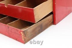 Vtg Ace Hardware Comb Wood General Store Counter Display Case Advertising Atq