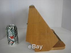 Vtg CROSS brand Pens / Pencils Advertising Wood Counter Top Display Case LOCKS