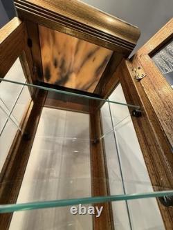 Vtg Horchow Creazioni Vitrine Italian Wood Display Case Curio Cabinet 1970 (2)