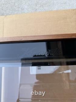 Vtg Krementz Countertop Jewelry Display Case Spinning Wood & AcrylicGREAT