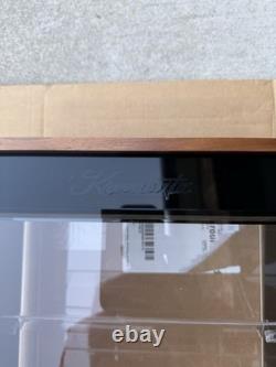 Vtg Krementz Countertop Jewelry Display Case Spinning Wood & AcrylicGREAT