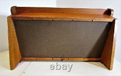 Vtg Remington Du Pont Hi-Speed 22s Kleanbore Wood Display Case Counter Table Top