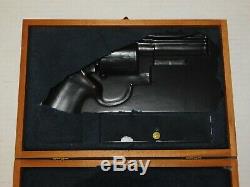 Vtg Smith Wesson 1917 Commercial Wood Presentation Gun Pistol Case Display Box