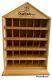Vtg Wood J&p Coats Thread Spool Store Display Case House Shelf Rack 18 7/8 Rare