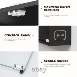Wall Display Case with Glass Doors, Sports Card Display Case
