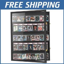 Wall Mounted 40 Card Collector's Cabinet