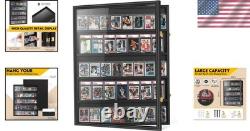Wall Mounted 40 Card Collector's Cabinet
