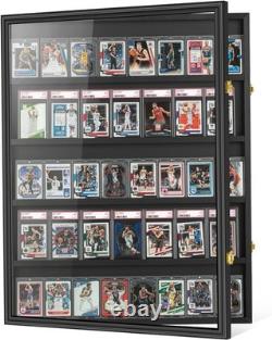 Wall Mounted 40 Card Collector's Cabinet