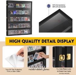 Wall Mounted 40 Card Collector's Cabinet