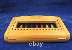 Walt Disney Concert Hall Wood Pen in Inlaid Display Case Set Music Notes