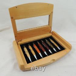 Walt Disney Concert Hall Wood Pen in Inlaid Display Case Set Music Notes