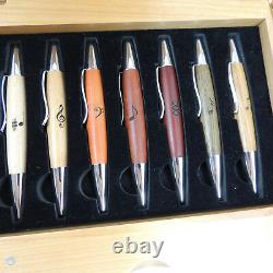 Walt Disney Concert Hall Wood Pen in Inlaid Display Case Set Music Notes