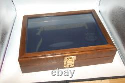 Walther PPK 75th Anniversary Wood Display Case Mint with key not returnable