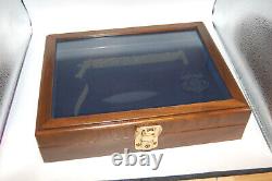 Walther PPK 75th Anniversary Wood Display Case Mint with key not returnable