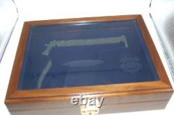 Walther PPK 75th Anniversary Wood Display Case Mint with key not returnable