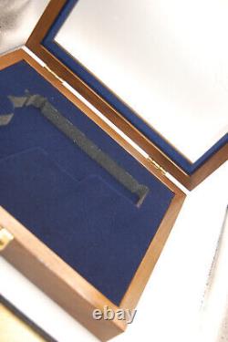 Walther PPK 75th Anniversary Wood Display Case Mint with key not returnable