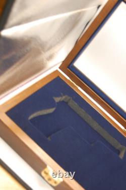 Walther PPK 75th Anniversary Wood Display Case Mint with key not returnable