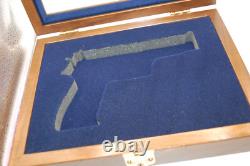 Walther PPK 75th Anniversary Wood Display Case Mint with key not returnable