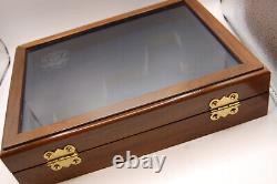 Walther PPK 75th Anniversary Wood Display Case Mint with key not returnable
