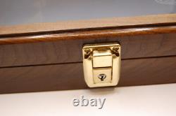 Walther PPK 75th Anniversary Wood Display Case Mint with key not returnable