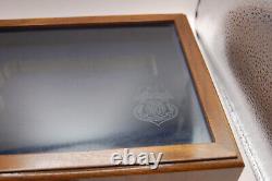 Walther PPK 75th Anniversary Wood Display Case Mint with key not returnable