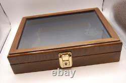 Walther PPK 75th Anniversary Wood Display Case Mint with key not returnable