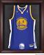 Warriors Mahogany Framed Team Logo Jersey Display Case Fanatics Authentic