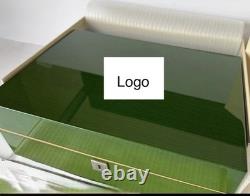 Watch Box Ten Watches Wood Brand New, green luxury Watch Display Case