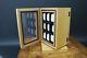 Watch Display Case Revolving Counter Top 18 Watches Oak Finish Retail Or Home
