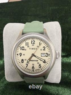 Watch Display Case with Glass Front/Storage Drawers/ WITH Timex Indiglo Watches