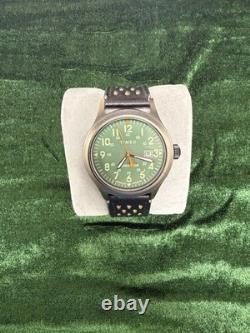 Watch Display Case with Glass Front/Storage Drawers/ WITH Timex Indiglo Watches