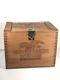 Wild Turkey Bourbon Whiskey Wood Box Crate Case Austin Nichols & Co Display Usa