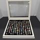 Willabee And Ward 12-month Charm Bracelet Complete Set Withwood Display Case