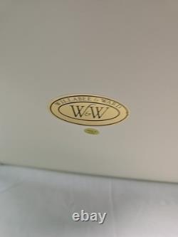 Willabee and Ward 12-Month Charm Bracelet Complete Set With Wood Display Case