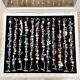 Willabee And Ward 12-month Charm Bracelet Complete Set Wood Display Case Broken