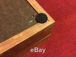 Wood Display Case 18 x 24 x 2 Cherry Wood with keyed lock