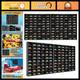 Wood Display Case For 120 Diecast Cars, Wall Mount Storage Shelf, 1/64 Scale Org