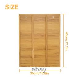 Wood Display Case for 30 Packaged Cars Hanging Organizer for Match-Box Packag