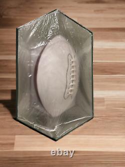 Wood Display Case with American Football Gift for Your Grandson