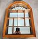 Wood & Glass Display Case Trinket Shelf- Vintage Good Condition