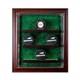 Wood Hockey Puck Cabinet Display Case With Uv Protected Glass Up To 9 Pucks