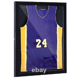 Wood Jersey Display Case Frame Shadow Box Football Baseball