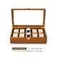 Wood Jewelry Organizer Box Watch Holder Storage Case Watch Display Box For Man