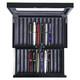 Wood Pen Display Case 24 Slot Fountain Pen Box Storage Organizer With Drawer