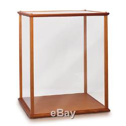 Wood & Plexi Glass Display Case #2 for Collectibles and Dolls Bradford Exchange