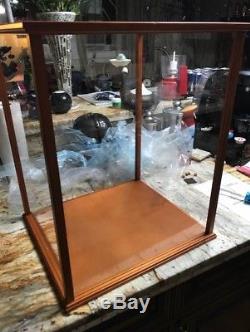 Wood & Plexi Glass Display Case #2 for Collectibles and Dolls Bradford Exchange