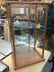 Wood And Glass / Doll Case / Display Case / Curio Case Mahogany