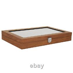 Wooden Fountain Pen Display Case Organizer Walnut Wood Storage Gift Box For WYD